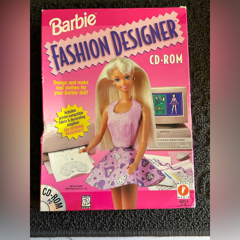 Barbie Fashion Designer CD-Rom